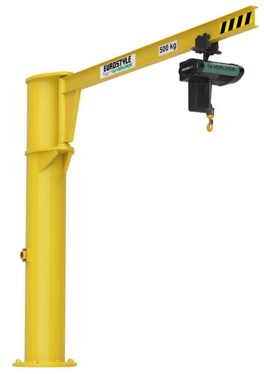 Jib Cranes - Range Of Manual And Motorized Jib Crane